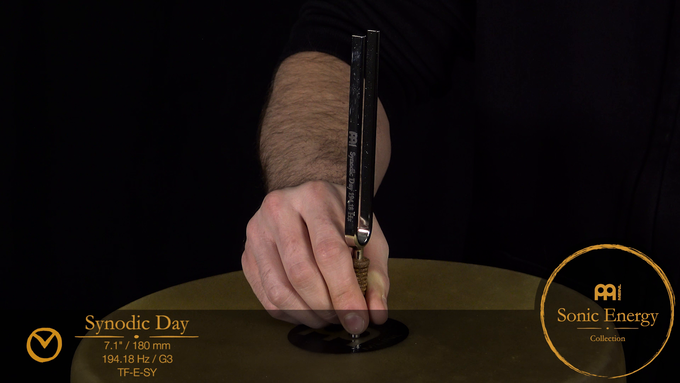 Planetary Tuned Tuning Fork, Synodic Day 194.18 HZ / G3 video