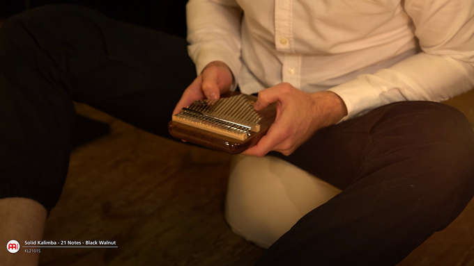 21 notes Kalimba, Black Walnut video