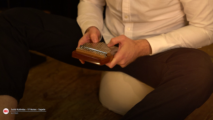 17 notes Kalimba, Sapele video