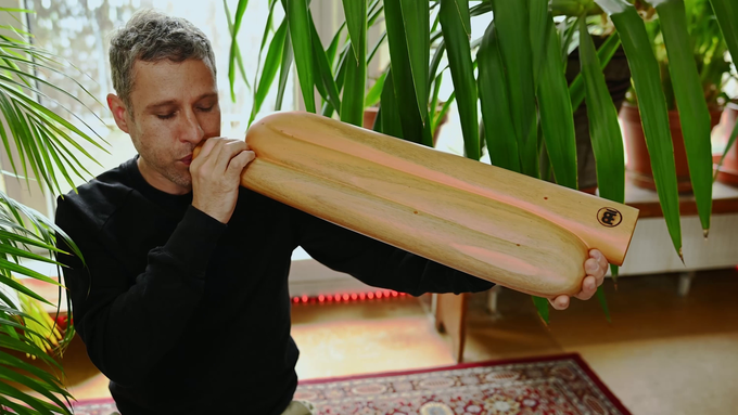 Z-shaped Didgeridoo, Tuning C, Natural video