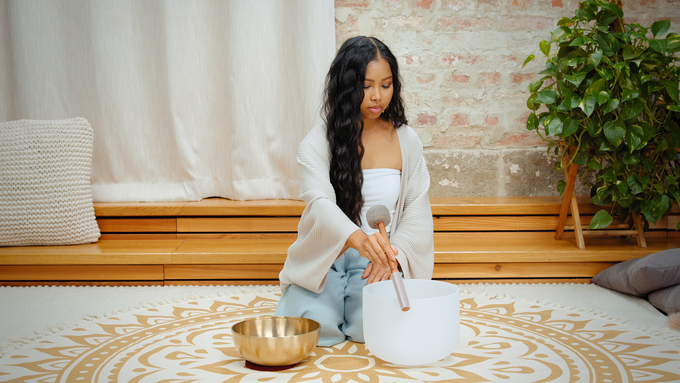 Sound Bath Double Mallet, Medium video